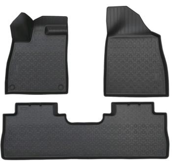 2 689 р. Коврик салона GAC GS8 2 (21-) (1,2 ряд) полиуретан черный (3 предм.) NORPLAST NORPLAST npa11-c27-206  с доставкой в г. Керчь. Увеличить фотографию 1