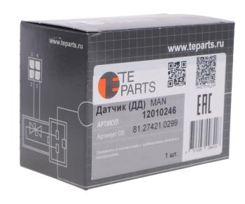 6 199 р. Датчик давления воздуха MAN F2000 тормозной системы TE PARTS TE PARTS 12010246 TE PARTS 12010246  с доставкой в г. Керчь. Увеличить фотографию 3