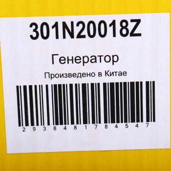 16 449 р. Генератор SUZUKI Grand Vitara ZAUFER ZAUFER 301n20018z ZAUFER 301n20018z  с доставкой в г. Керчь. Увеличить фотографию 5