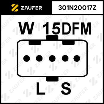 18 699 р. Генератор MAN NEOPLAN дв.D2066L 28В 120А ZAUFER ZAUFER 301n20017z ZAUFER 301n20017z  с доставкой в г. Керчь. Увеличить фотографию 3