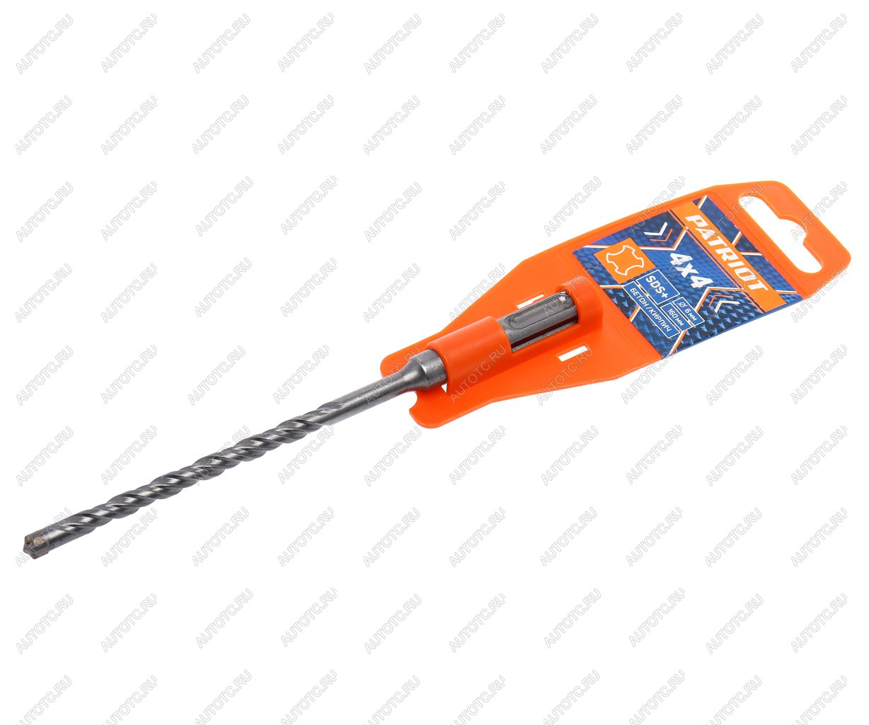 148 р. Бур SDS+ 6.0х160мм PATRIOT PATRIOT 812010025 PATRIOT 812010025  с доставкой в г. Керчь