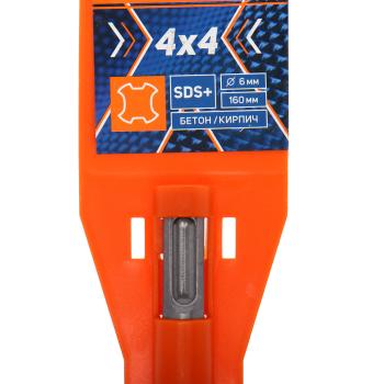 148 р. Бур SDS+ 6.0х160мм PATRIOT PATRIOT 812010025 PATRIOT 812010025  с доставкой в г. Керчь. Увеличить фотографию 3