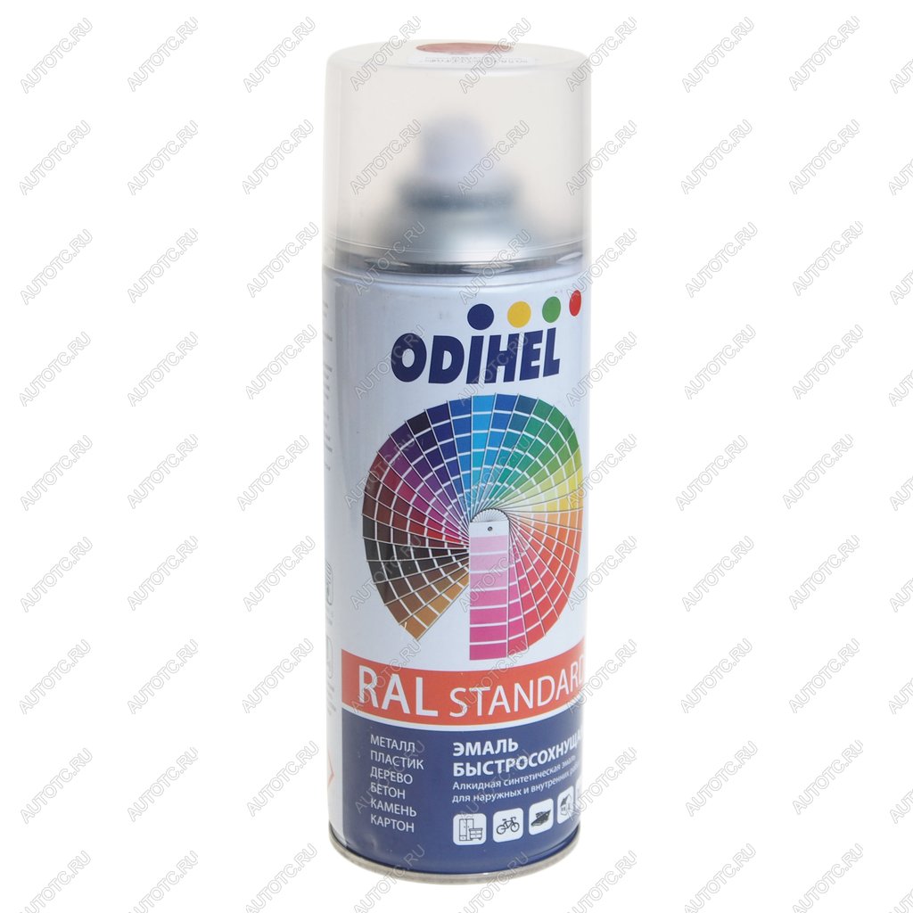 299 р. Краска коричнево-красная RAL3011 алкидная аэрозоль 520мл ODIHEL ODIHEL ral3011a ODIHEL ral3011a  с доставкой в г. Керчь