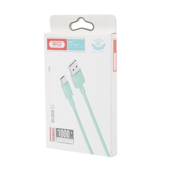133 р. Кабель USB Type C 1м зеленый XO XO nb156 green  с доставкой в г. Керчь. Увеличить фотографию 3