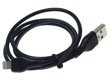 186 р. Кабель USB Type C 2м черный XO XO nb200 black  с доставкой в г. Керчь. Увеличить фотографию 1