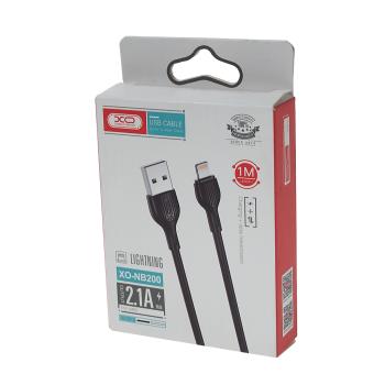 186 р. Кабель USB Type C 2м черный XO XO nb200 black  с доставкой в г. Керчь. Увеличить фотографию 2
