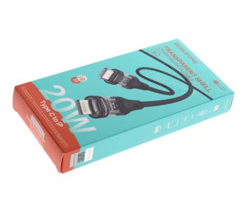 379 р. Кабель iPhone (5-)-USB Type C 1.2м BOROFONE BOROFONE bu37 black  с доставкой в г. Керчь. Увеличить фотографию 3
