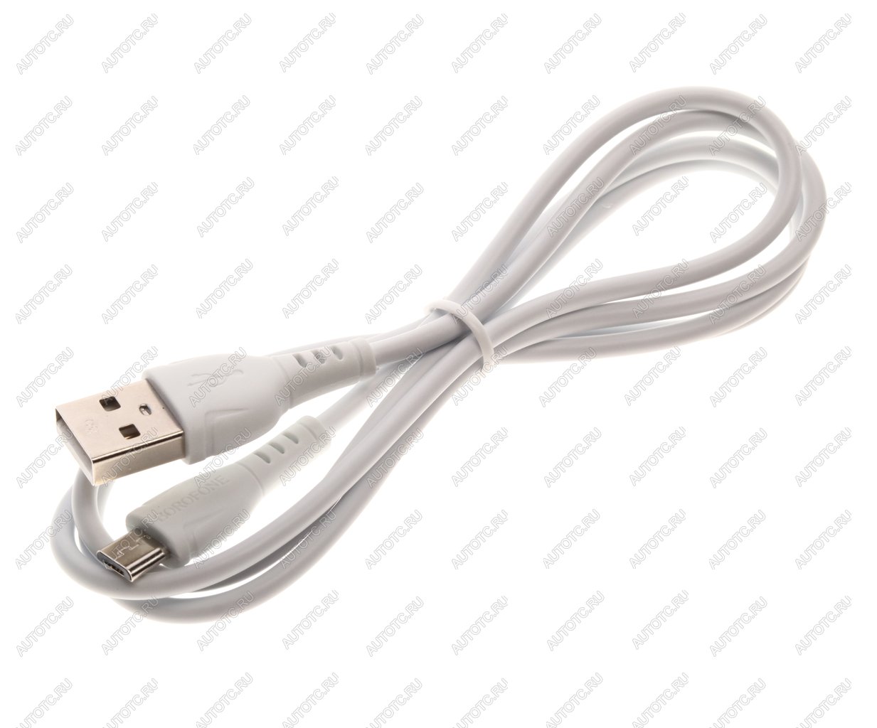 96 р. Кабель USB Type C 1м BOROFONE BOROFONE bx51 белый  с доставкой в г. Керчь