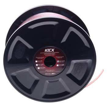 4 499 р. Кабель акустический 16Ga (2х1.5мм) 100м бухта KICX KICX scc-16100 бухта 100м.  с доставкой в г. Керчь. Увеличить фотографию 1