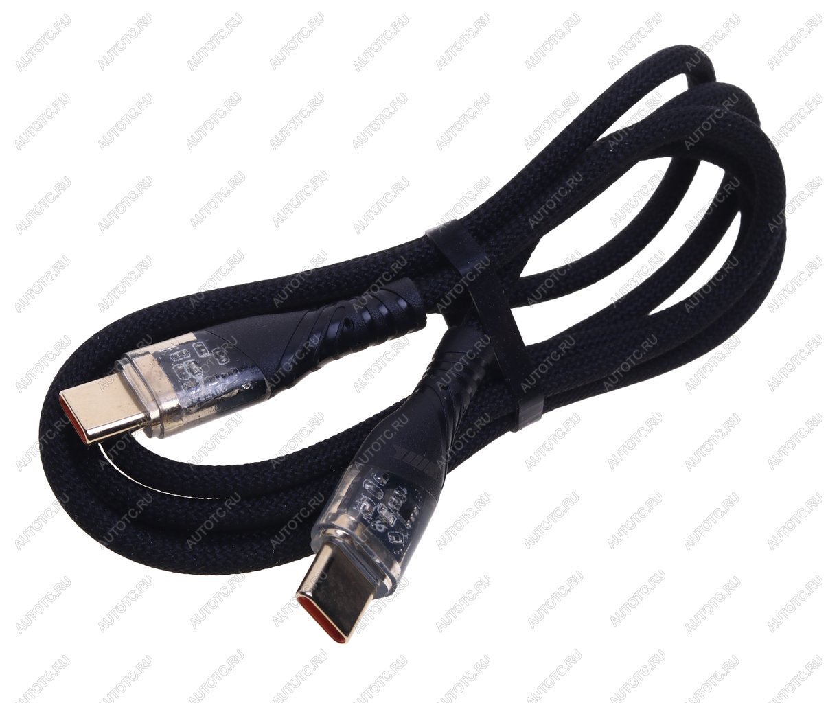 499 р. Кабель USB Type C 1м WIIIX WIIIX cb-805tc-tc-gh-10b  с доставкой в г. Керчь