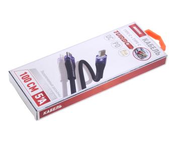 499 р. Кабель USB Type C 1м WIIIX WIIIX cb-805tc-tc-gh-10b  с доставкой в г. Керчь. Увеличить фотографию 2