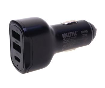 699 р. Устройство зарядное в прикуриватель 3USB 12V WIIIX WIIIX ucc-5-3-01-qcpd-ant  с доставкой в г. Керчь. Увеличить фотографию 2