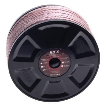 5 599 р. Кабель акустический 14Ga (2х1.5мм) 100м бухта KICX KICX scc-14100 бухта 100м.  с доставкой в г. Керчь. Увеличить фотографию 1