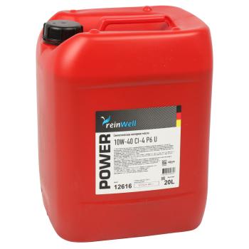 7 999 р. Масло моторное CI-4 10W40 синт.20л REINWELL REINWELL 12616  с доставкой в г. Керчь. Увеличить фотографию 1