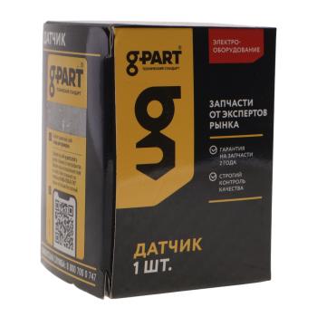 459 р. Датчик давления масла ГАЗ-31029,3302 ЗМЗ-406-10 (винт) G-PART (ОАО ГАЗ) G-PART gp.12300001  с доставкой в г. Керчь. Увеличить фотографию 4
