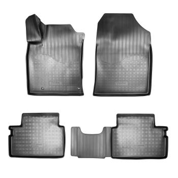 Коврики салонные Norplast Unidec KIA Ceed  3 CD - XCeed  1 (черные)