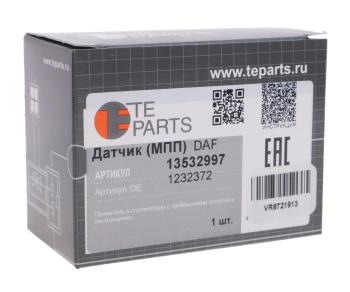 2 299 р. Датчик заднего хода DAF MAN IVECO (M18x1.5мм байонет) TE PARTS TE PARTS 13532997  с доставкой в г. Керчь. Увеличить фотографию 3