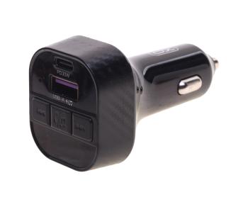 1 039 р. Устройство зарядное в прикуриватель с трансмиттером (bluetooth,hands free) XO XO bcc17 black  с доставкой в г. Керчь. Увеличить фотографию 1