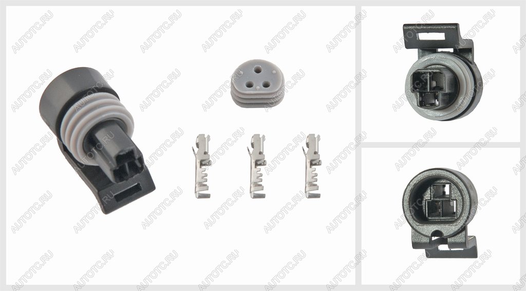 479 р. Разъем SCANIA,HYUNDAI электрический (3-х контактный) TE PARTS TE PARTS 7730533  с доставкой в г. Керчь