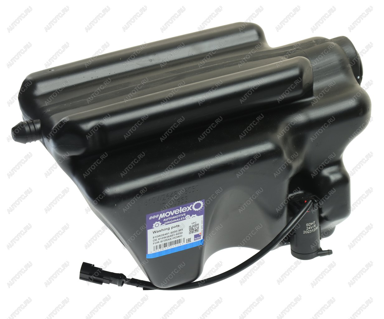 1 799 р. Бачок омывателя SITRAK HOWO в сборе с насосом MOVELEX MOVELEX 810w264816050-mx  с доставкой в г. Керчь