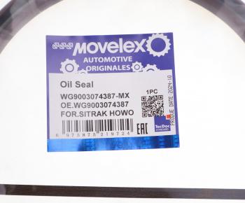 359 р. Сальник SITRAK HOWO ступицы передней (140х160х11мм) MOVELEX MOVELEX wg9003074387-mx  с доставкой в г. Керчь. Увеличить фотографию 3