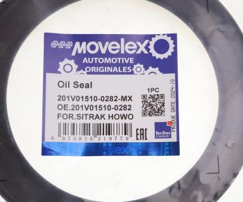 679 р. Сальник коленвала SITRAK HOWO дв.MC11,MC13 передний (100х130х12) MOVELEX MOVELEX 201v015100282-mx  с доставкой в г. Керчь. Увеличить фотографию 3