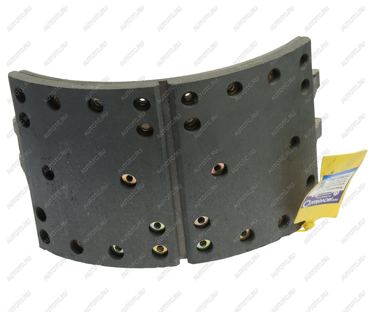 3 399 р. Колодки тормозные SITRAK HOWO задние с накладками (1шт.) MOVELEX MOVELEX az9231342072-mx  с доставкой в г. Керчь