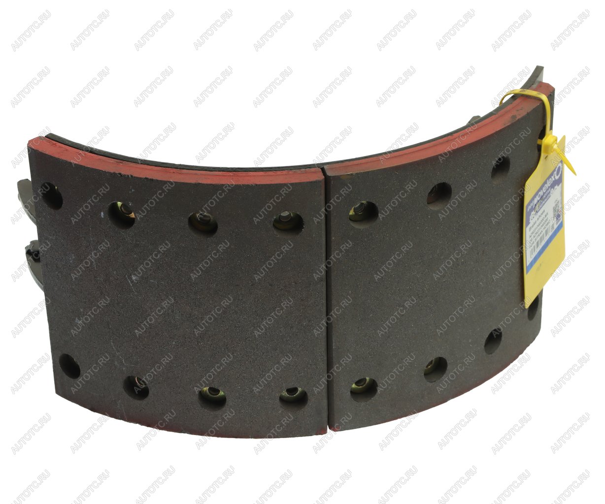 4 399 р. Колодки тормозные SITRAK HOWO задние с накладками (1шт.) MOVELEX MOVELEX az9231340200-mx  с доставкой в г. Керчь