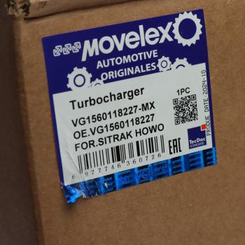 24 999 р. Турбокомпрессор SITRAK HOWO дв.WD615 MOVELEX MOVELEX vg1560118227-mx  с доставкой в г. Керчь. Увеличить фотографию 8