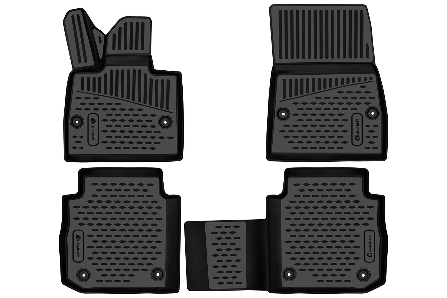 2 679 р. Коврики 3D в салон подходят для Aito M5 2022 - 4шт. (полиуретан)  Аито М5 Element element3da67723210k  с доставкой в г. Керчь