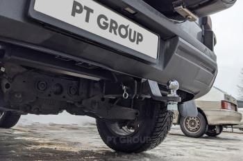 13 299 р. Фаркоп под съемный квадрат Petroil Tuning Tank 700 (2024-2025)  с доставкой в г. Керчь. Увеличить фотографию 2
