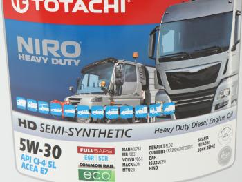 10 249 р. Масло дизельное NIRO HD CI-4SLE7 5W30 псинт.19л TOTACHI TOTACHI 1d720  с доставкой в г. Керчь. Увеличить фотографию 2