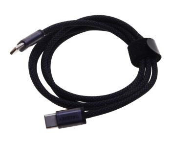 529 р. Кабель USB Type C-USB Type C 1м THREEKEY THREEKEY tk-nb07 60w black  с доставкой в г. Керчь. Увеличить фотографию 1
