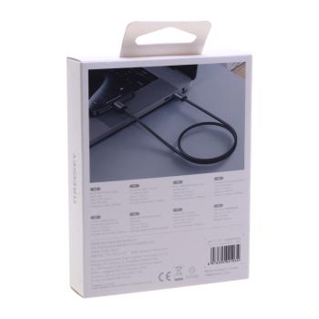 529 р. Кабель USB Type C-USB Type C 1м THREEKEY THREEKEY tk-nb07 60w black  с доставкой в г. Керчь. Увеличить фотографию 3