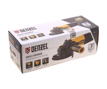 4 799 р. Машина углошлифовальная 750Вт 115мм 11000обмин. DENZEL DENZEL ag115-750  с доставкой в г. Керчь. Увеличить фотографию 5