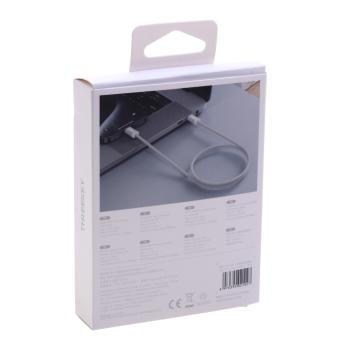 529 р. Кабель USB Type C-USB Type C 1м THREEKEY THREEKEY tk-nb07 60w white  с доставкой в г. Керчь. Увеличить фотографию 3