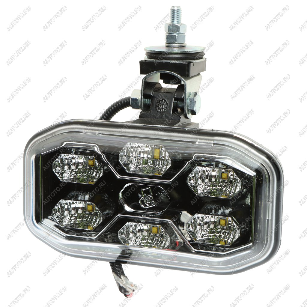 3 799 р. Фара рабочего света 12V (рассеянный свет) (разъем 2-клеммный) светодиодная (на пластик) РУДЕНСК РУДЕНСК 112.17.74.3711-10  с доставкой в г. Керчь