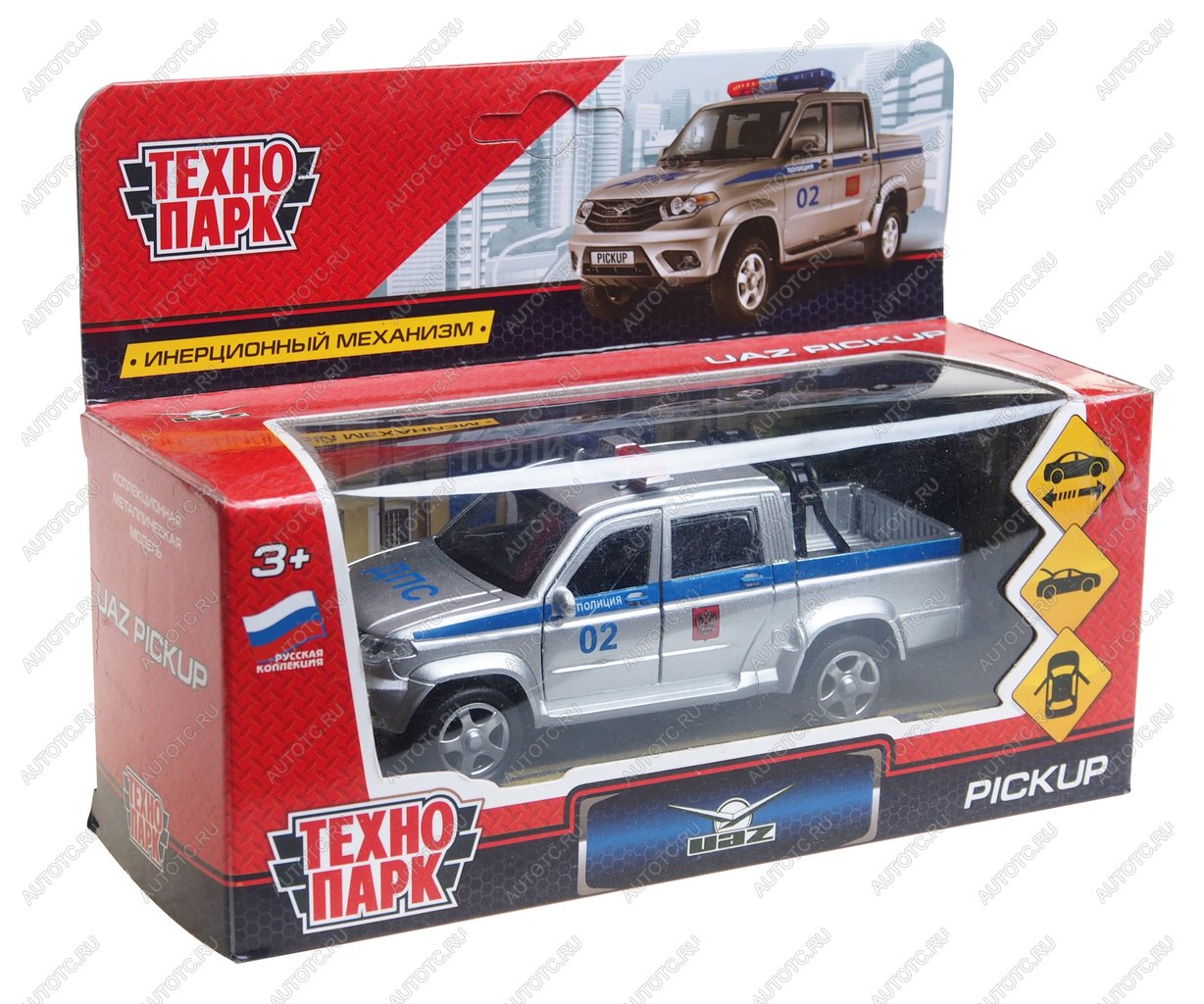 1 539 р. Модель автомобиля UAZ PICKUP металлическая 1:43 ТЕХНОПАРК ТЕХНОПАРК pickup-p с доставкой в г. Керчь Увеличить фотографию 1 1 539 р. Модель автомобиля UAZ PICKUP металлическая 1:43 ТЕХНОПАРК ТЕХНОПАРК pickup-p с доставкой в г. Керчь