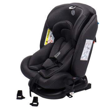 Автокресло детское 0-36кг (0+I-ll-IlI) 0-12лет темно-серое трансформер Isofix Boss SMART TRAVEL SMART TRAVEL kres3892