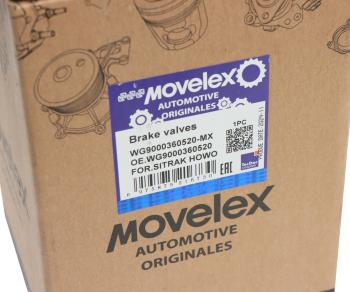 2 499 р. Кран SITRAK HOWO тормозной главный MOVELEX MOVELEX wg9000360520-mx  с доставкой в г. Керчь. Увеличить фотографию 6
