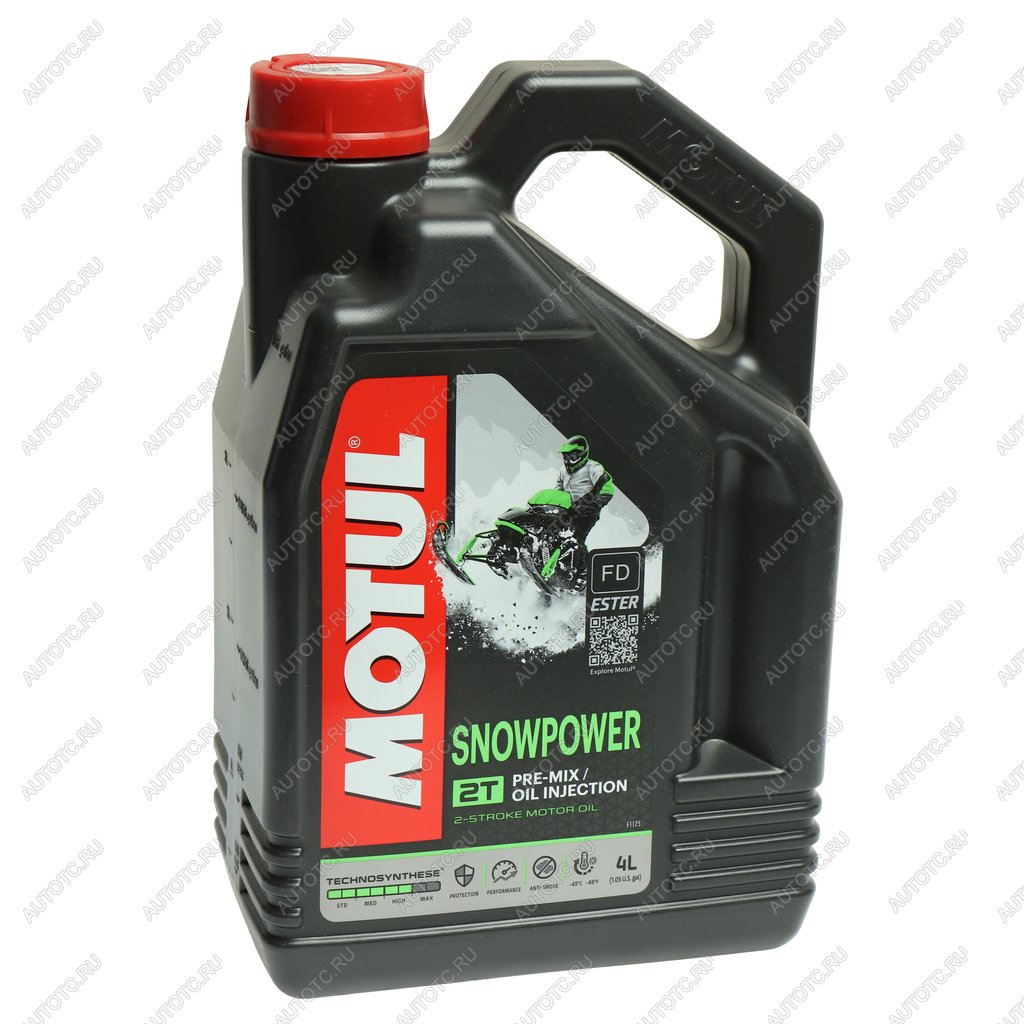 4 699 р. Масло моторное для 2-х тактных двигателей SNOWPOWER 2T 4л MOTUL MOTUL 112748  с доставкой в г. Керчь