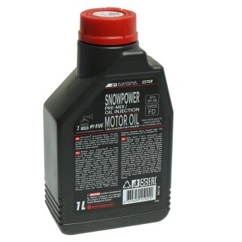 1 199 р. Масло моторное для 2-х тактных двигателей SNOWPOWER 2T 1л MOTUL MOTUL 113243  с доставкой в г. Керчь. Увеличить фотографию 2