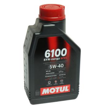 1 169 р. Масло моторное 6100 SYNERGIE 5W40 псинт.1л MOTUL MOTUL 112925  с доставкой в г. Керчь. Увеличить фотографию 1