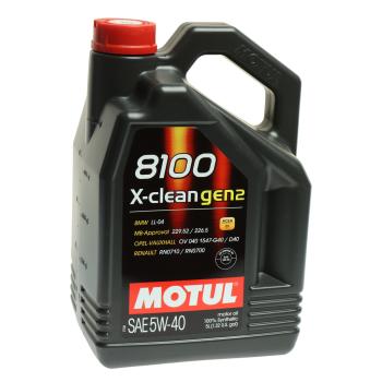6 999 р. Масло моторное 8100 X-CLEAN GEN2 5W40 синт.5л MOTUL MOTUL 113222  с доставкой в г. Керчь. Увеличить фотографию 1