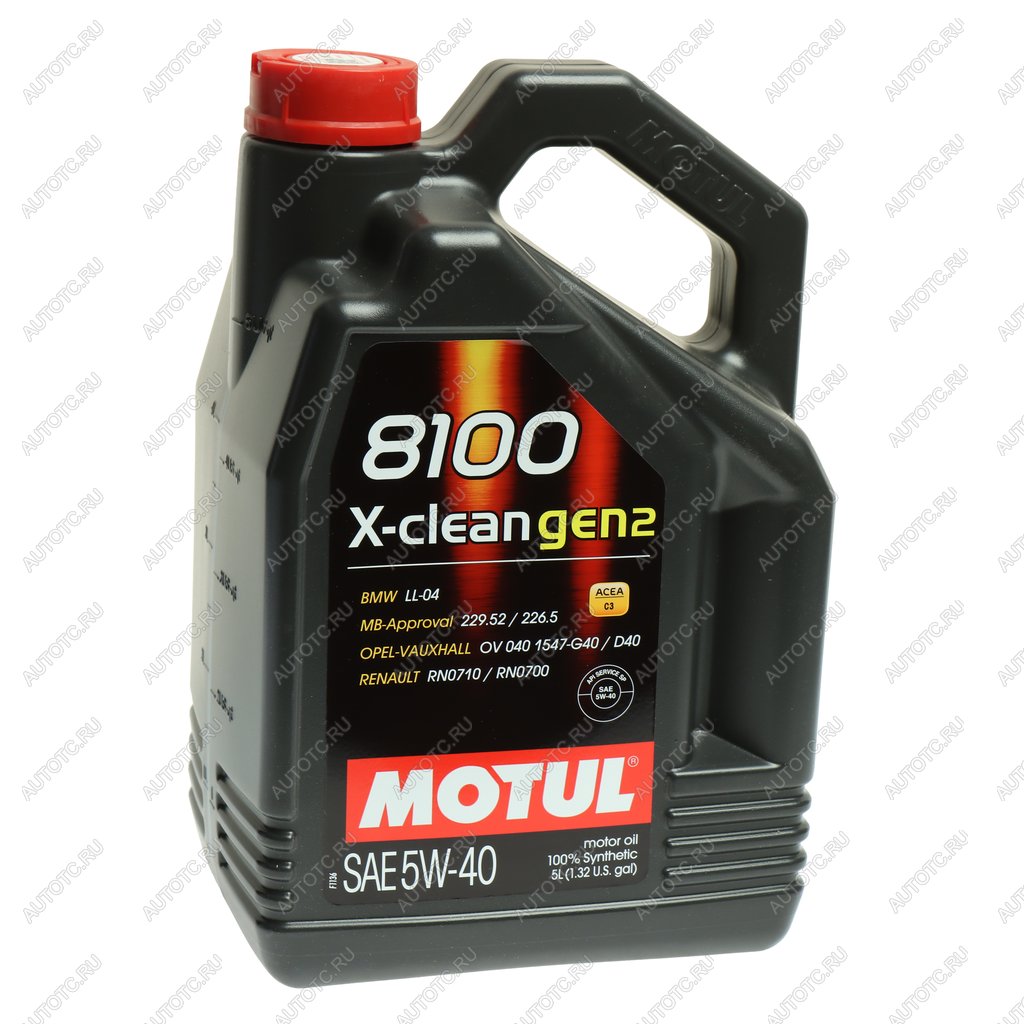 6 999 р. Масло моторное 8100 X-CLEAN GEN2 5W40 синт.5л MOTUL MOTUL 113222  с доставкой в г. Керчь