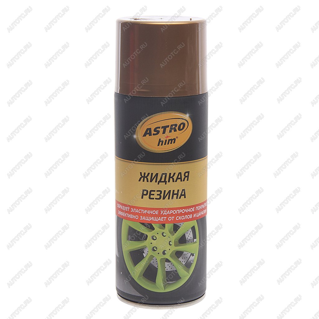 549 р. Резина жидкая золото 520мл аэрозоль ASTROHIM ASTROHIM ac655  с доставкой в г. Керчь