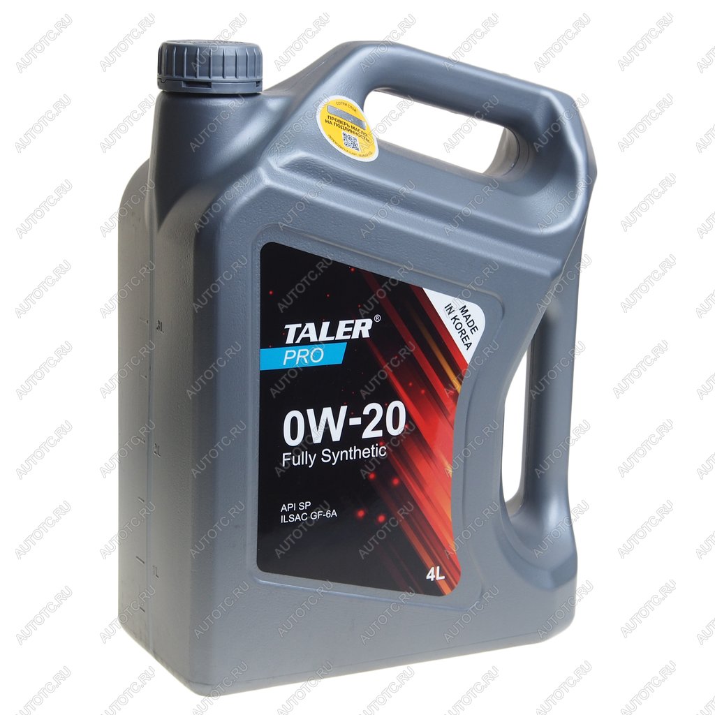 2 689 р. Масло моторное PRO SPCF-6 0W20 синт.4л TALER TALER 700422  с доставкой в г. Керчь