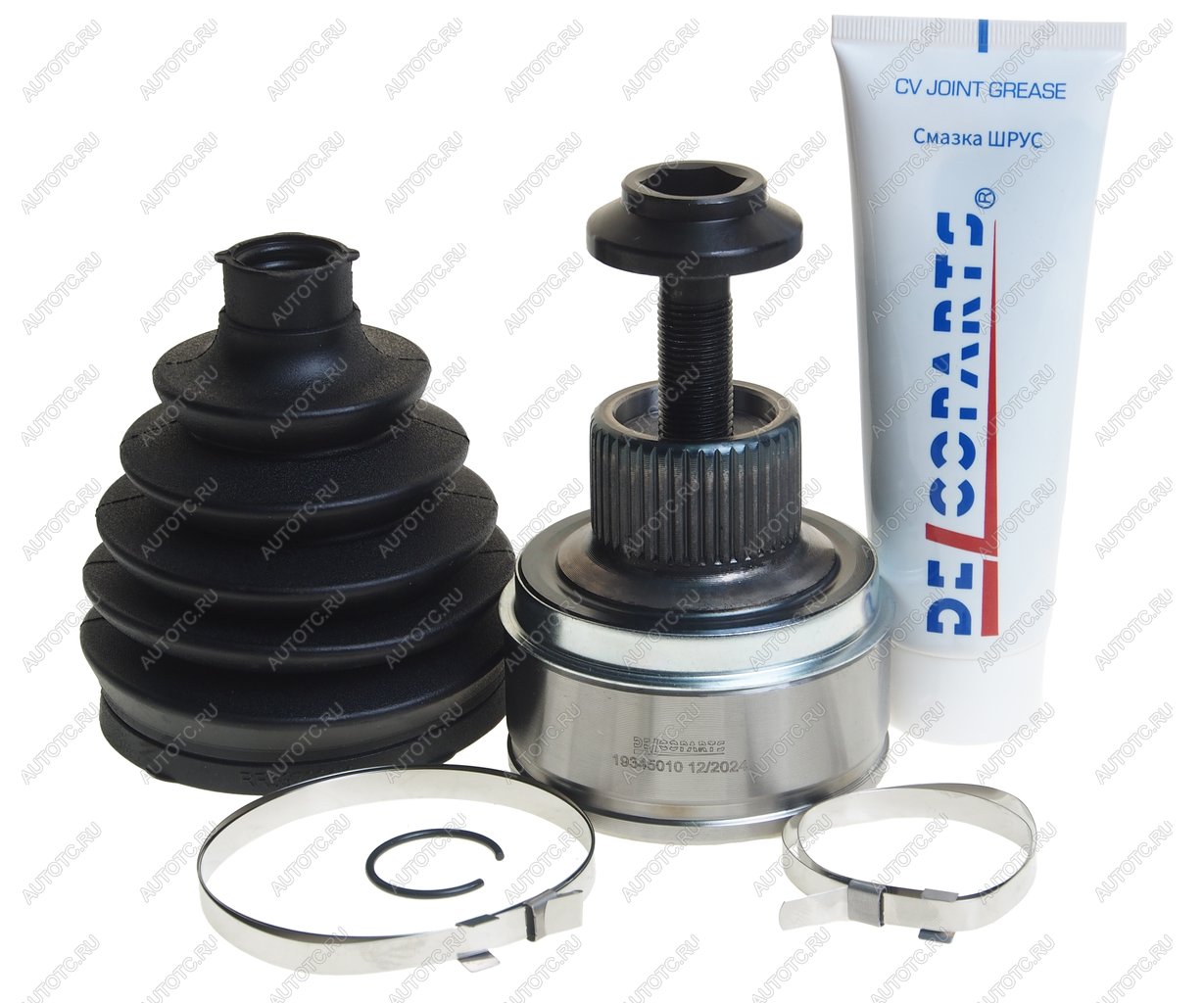 4 649 р. ШРУС наружный AUDI А4 (08-) передний DELCOPARTS DELCOPARTS 19345010  с доставкой в г. Керчь
