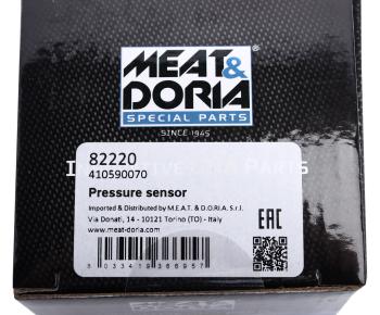 1 729 р. Датчик давления воздуха FORD Focus (08-11) коллектора впускного MEAT&DORIA MEAT&DORIA 82220  с доставкой в г. Керчь. Увеличить фотографию 5