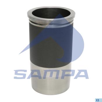 5 299 р. Гильза цилиндра MAN (D2066) d=120.00 (без уплотнительных колец) SAMPA SAMPA 026.360  с доставкой в г. Керчь. Увеличить фотографию 1